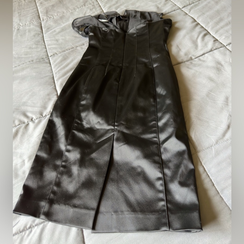 Bebe Black Cocktail Dress - Picture 2 of 8